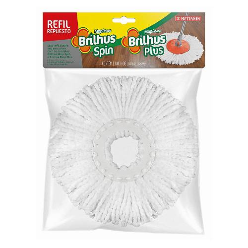 REFIL MOP SPIN BRILHUS CORDOES