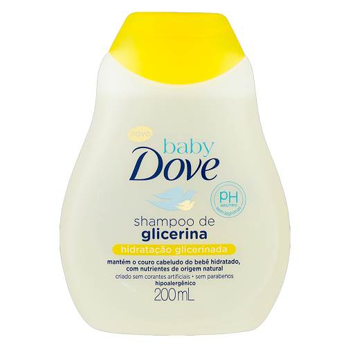 SH INF DOVE BABY 200ML HIDRAT GLICERINAD