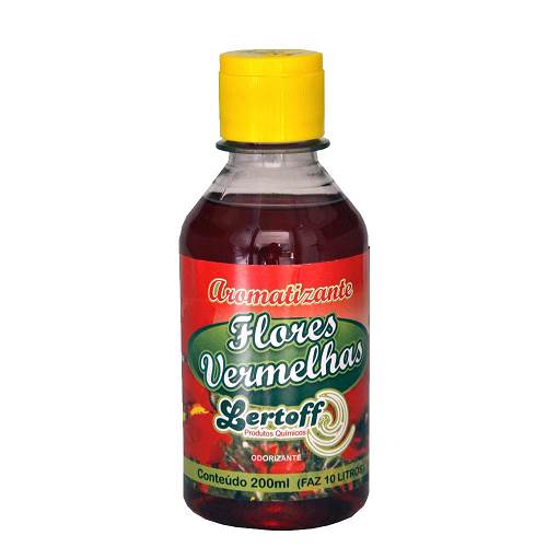 AROMATIZANTE LERTOFF 200ML FLR VERMELHAS