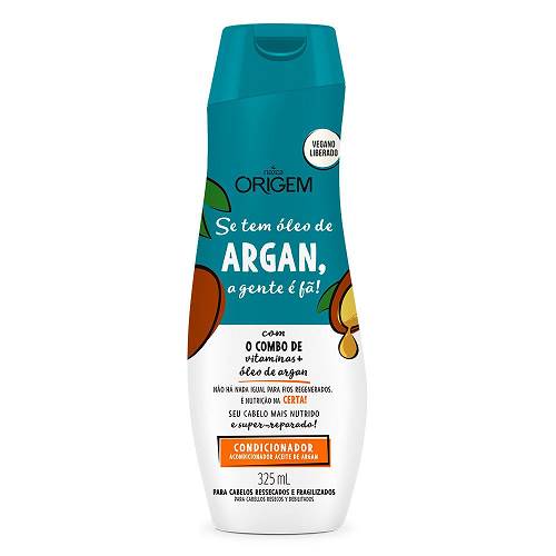 COND ORIGEM 325ML OLEO ARGAN FA