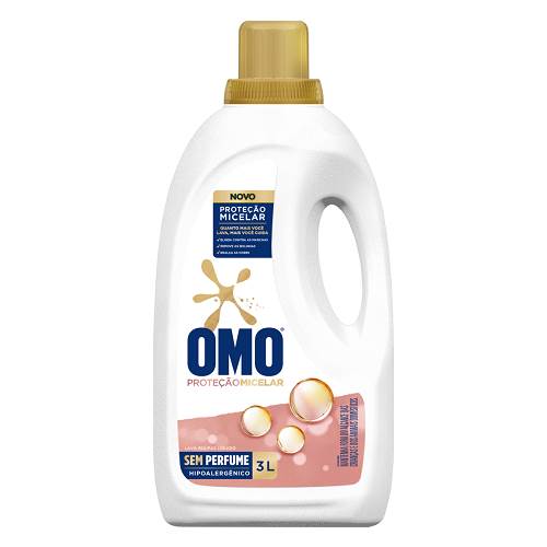 LAVA ROUPA LIQ OMO 3L PROTECAO MICELAR