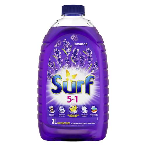 LAVA ROUPA LIQ SURF 3L LAVANDA