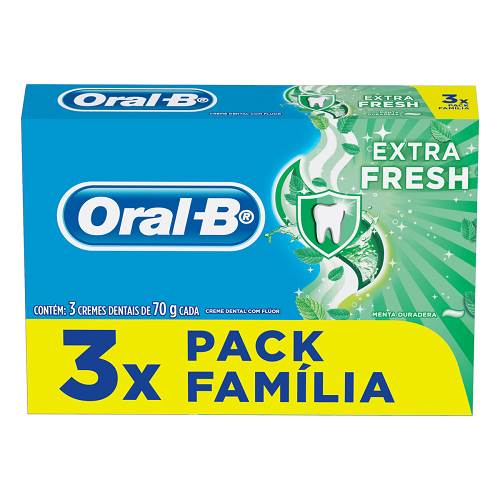 CD ORAL B EXTRA FRESH 3UN 70G
