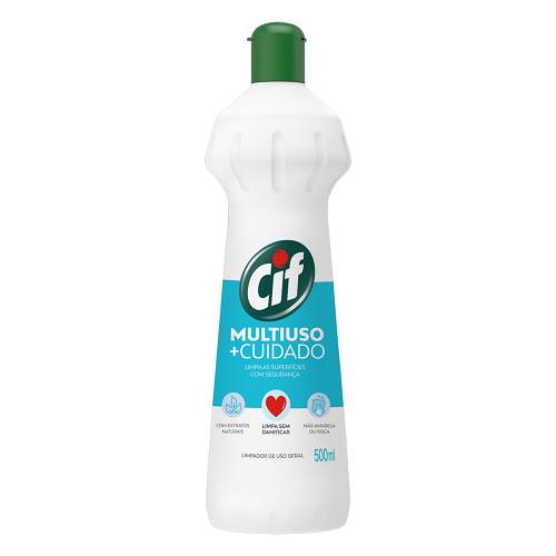 LIMP MULTI USO CIF 500ML  CUIDADO SQZER