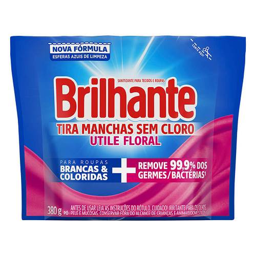 TIRA MANCHA BRILHANTE 380G UTILE FLORAL