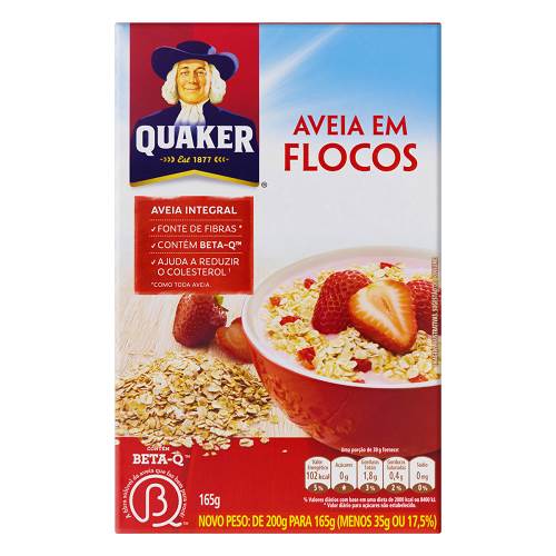 AVEIA QUAKER 165G FLOCOS REGULARES