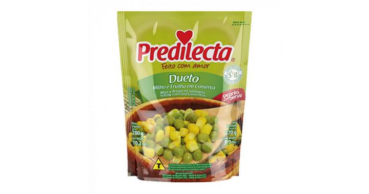 MILHO E ERVILHA PREDILECTA 170G SACHE