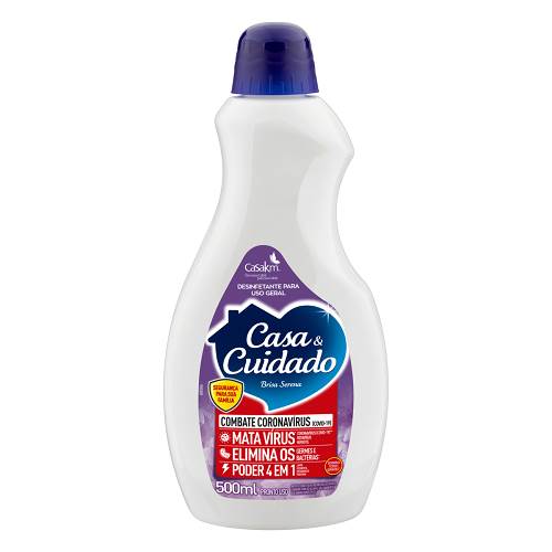DESINF CASA E CUIDADO 500ML BRISA SERENA