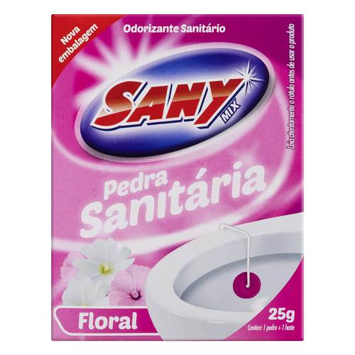 PEDRA SANITARIA SANY MIX FLORAL 25G