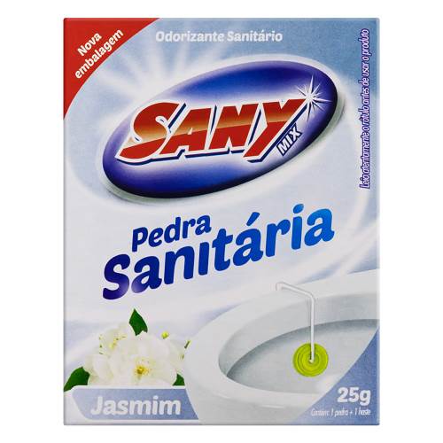 PEDRA SANITARIA SANY MIX JASMIM 25G