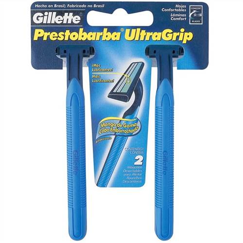 AP PRESTO ULTRA GRIP FIXO AZUL 2UN