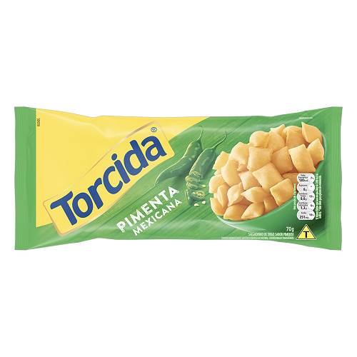 SALGADINHO TORCIDA 70G PIMENTA MEXICANA
