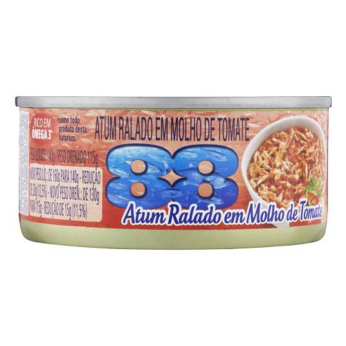 ATUM 88 140G RALADO TOMATE