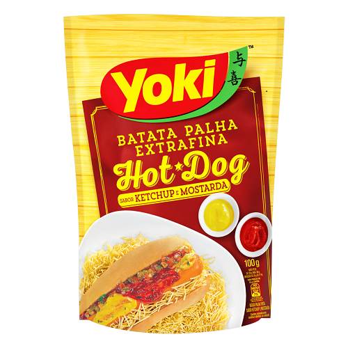 BATATA PALHA YOKI EXT FINA 100G HOT DOG