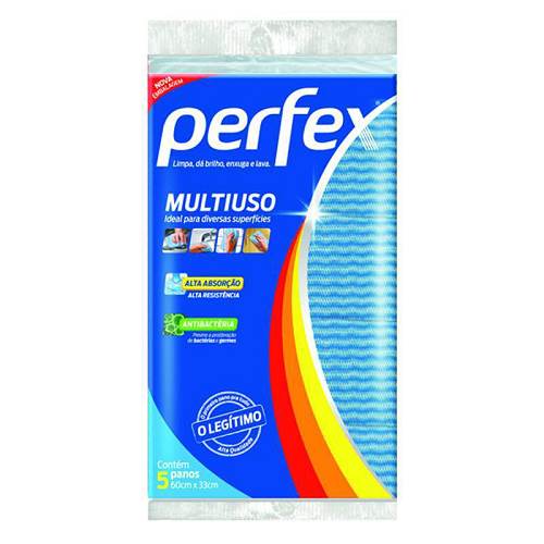 PANO MULTIUSO YPE PERFEX AZUL 5UN