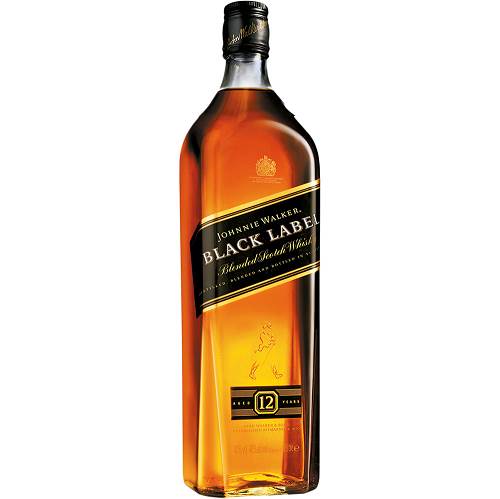 BEB WHISKY JOHNNIE WALKER BLACK LABEL 1L