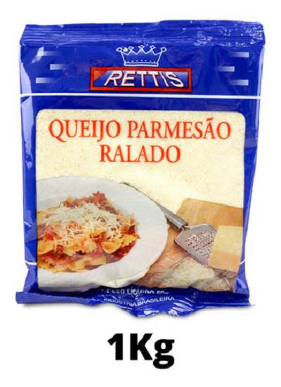 QUEIJO RALADO RETTIS PARMESAO 1KG