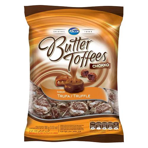 BOMB BALA BUT TOFFEE 500G CHOKKO TRUF
