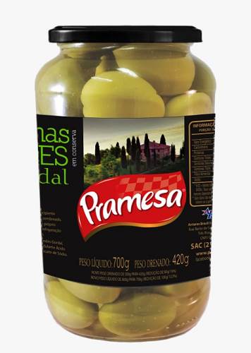 AZEITONA PRAMESA 400G GORDAL VD