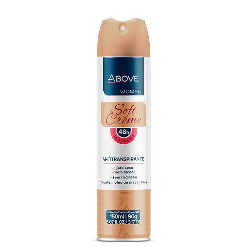 DESOD AERO ABOVE 150ML SOFT CREME FEM 