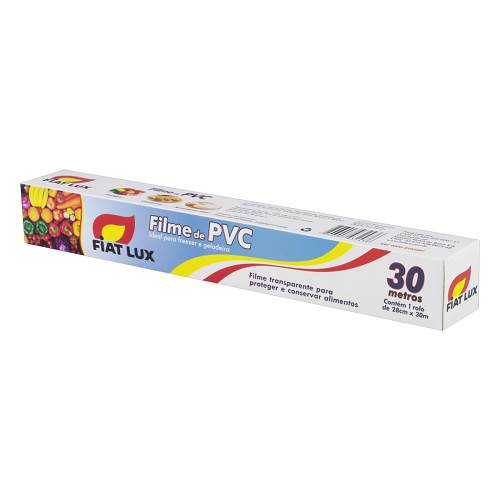 FILME PVC TRANSP FIAT LUX 28CM X 30M
