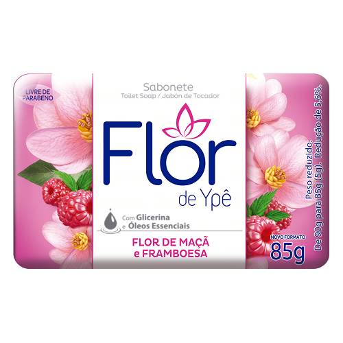 SAB FLOR DE YPE 85G MACA E FRAMBOESA