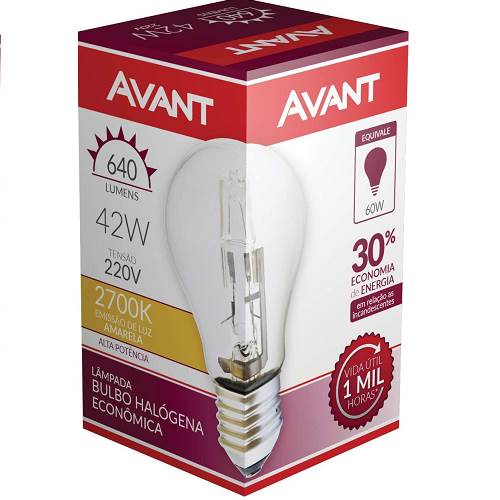 LAMP HALOGENA AVANT 42W 220V