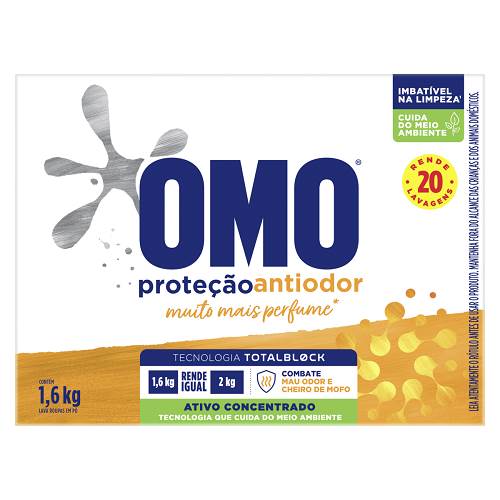 DET PO OMO 16KG PROTECAO ANTIODOR