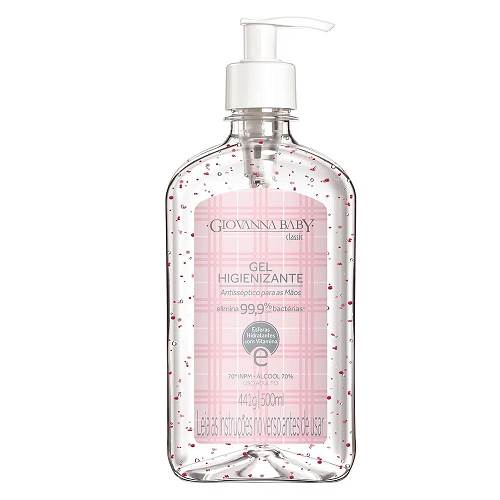 ALCOOL GEL GIOVANA BABY 500ML CLASSIC