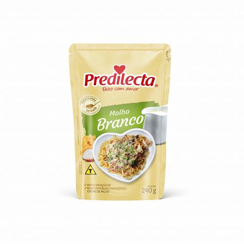 MOLHO PREDILECTA BRANCO 240G SACHE 