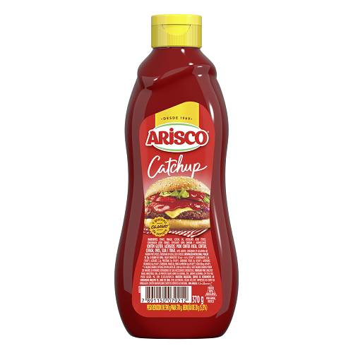 CATCHUP ARISCO TRAD PET 370G
