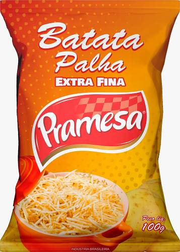 BATATA PALHA PRAMESA 100G EXTRA FINA 