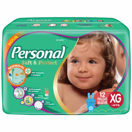 FRALDA PERSONAL BABY JUMBINHO XG 12UN