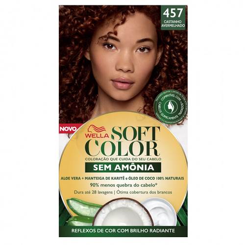 TINT SOFT COLOR 457 CAST AVERMELHADO UN