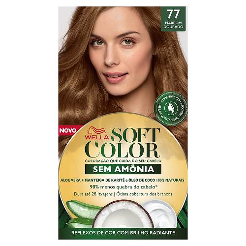 TINT SOFT COLOR 77 MARROM DOURADO