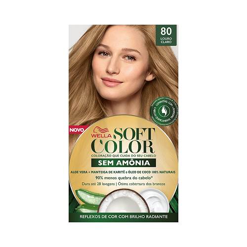 TINT SOFT COLOR 80 LOURO CLARO