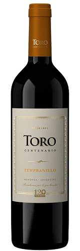 BEB VINHO TORO CENTENARIO 750ML TEMPRANI