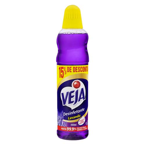 DESINF VEJA L480P408ML LAVANDA