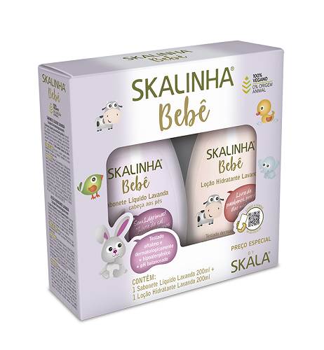 KIT SKALINHA SAB LIQ  HIDRAT 200ML LAVA