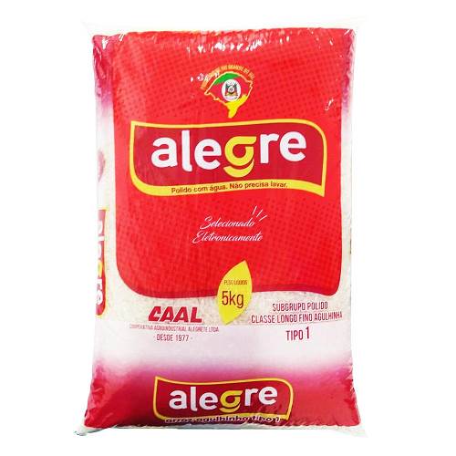 ARROZ ALEGRE TP1 5KG