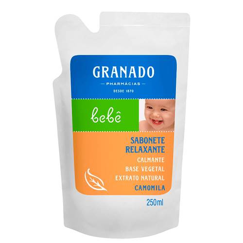 SAB LIQ GRANADO BEBE RF 250ML CAMOMILA