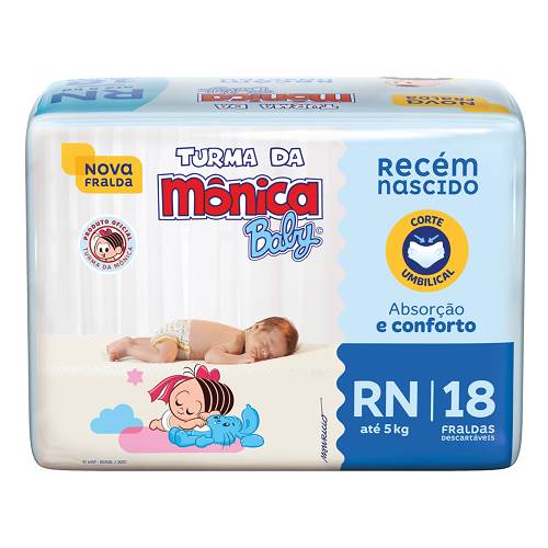 FRALDA TURMA MONICA JUMBINHO RN 18UN