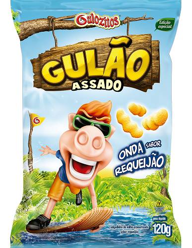 CHIPS GULAO 120G REQUEIJAO 