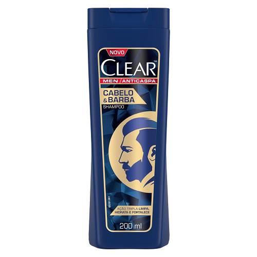 SH CLEAR CASPA MEN 200ML CABELO E BARBA