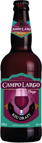 BEB CHOPP CAMPO LARGO 500ML RED DRAFT 