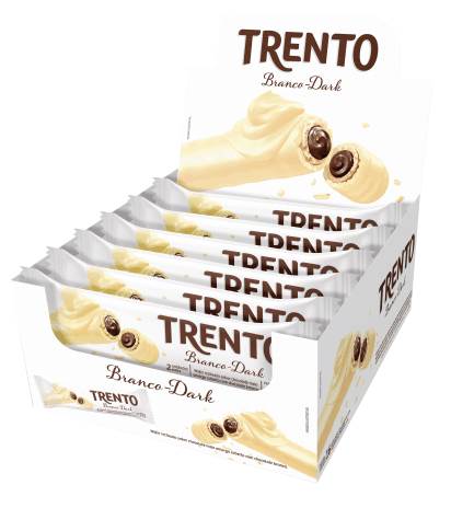 BOMB WAFFER TRENTO 32G CHOCOLATE BRANCO