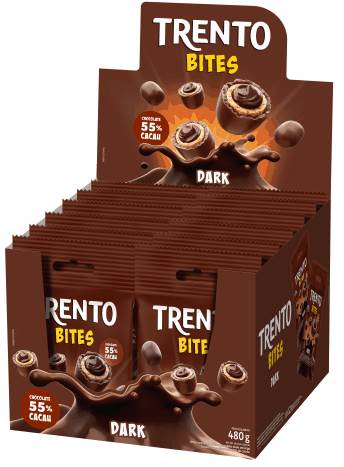 BOMB WAFFER TRENTO BITES 40G DARK