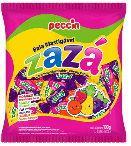 BOMB BALA MAST PECCIN ZAZA 400G SORT