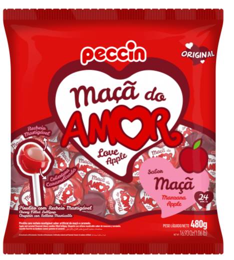 BOMB PIRULITO PECCIN AMOR 480G MACA 