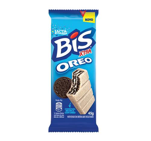 BOMB BIS LACTA DP 24X45G XTRA OREO